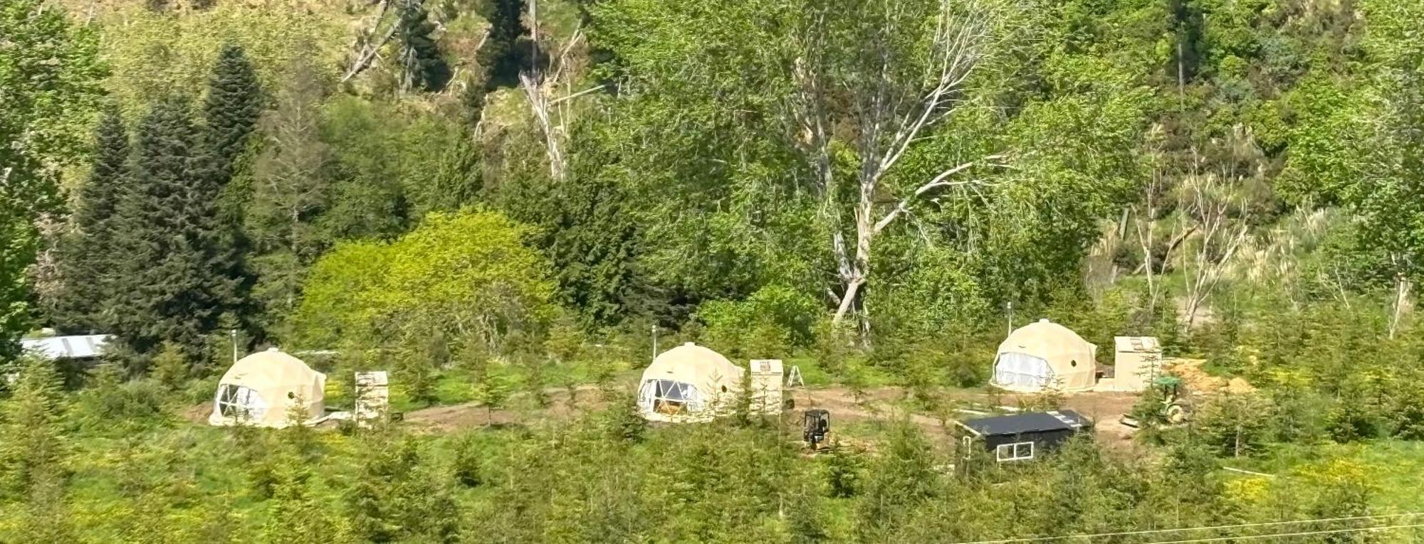 Takahuri Glamping Domes Whanganui Kültér fotó