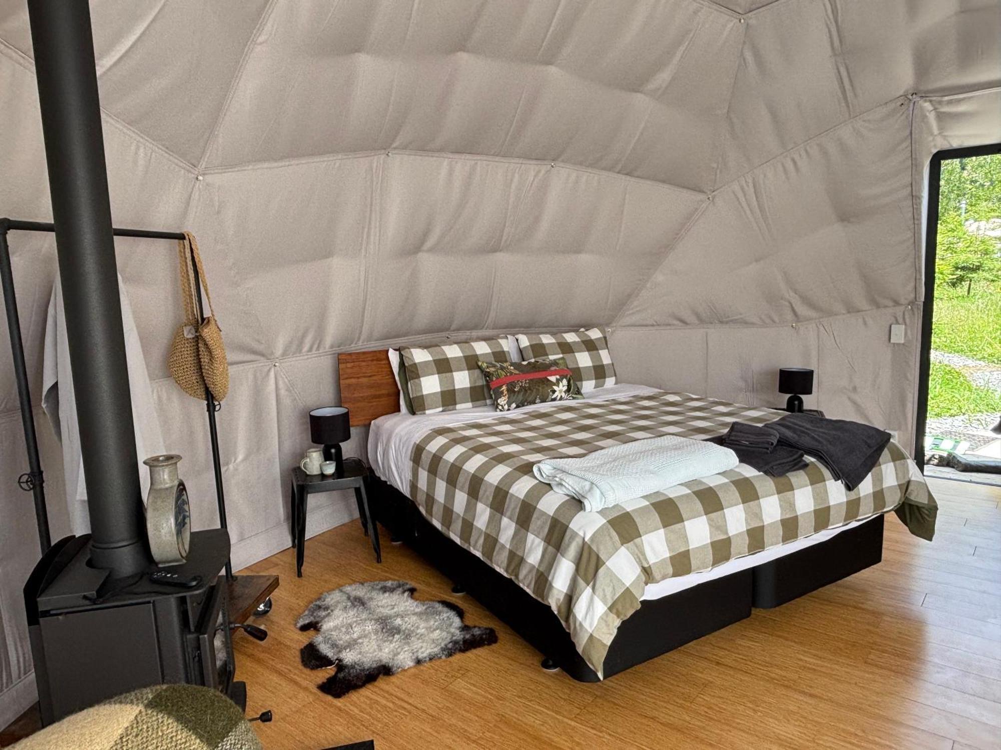 Takahuri Glamping Domes Whanganui Kültér fotó